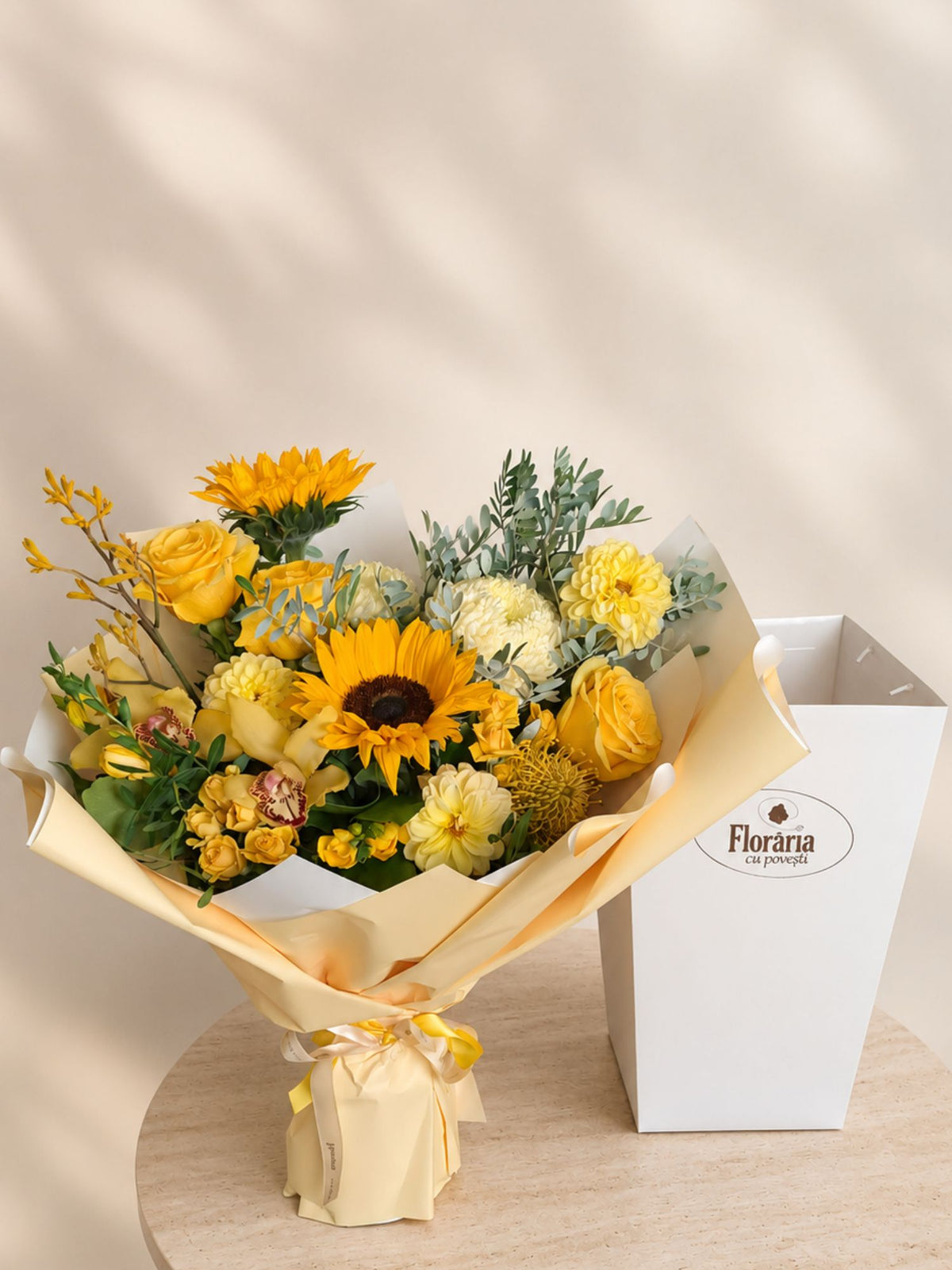 Buchet Golden Sunshine