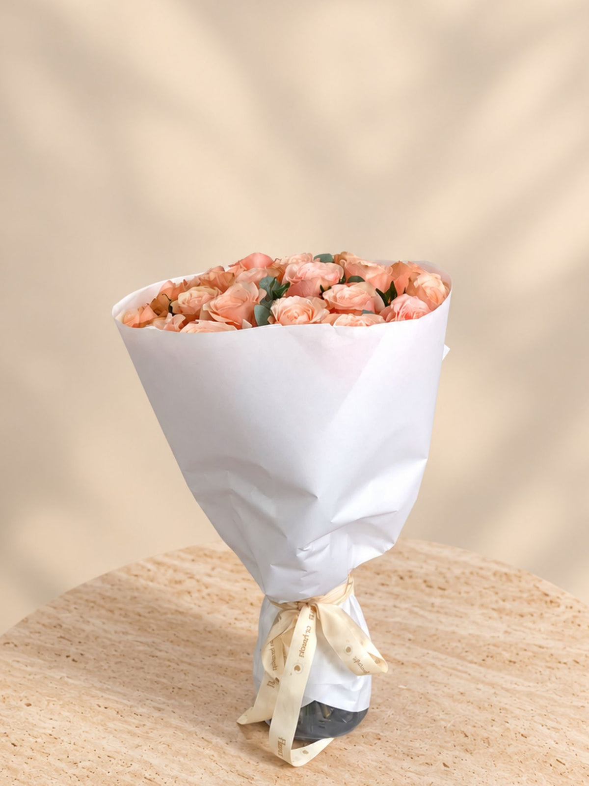 Buchet 25 Trandafiri Portocalii