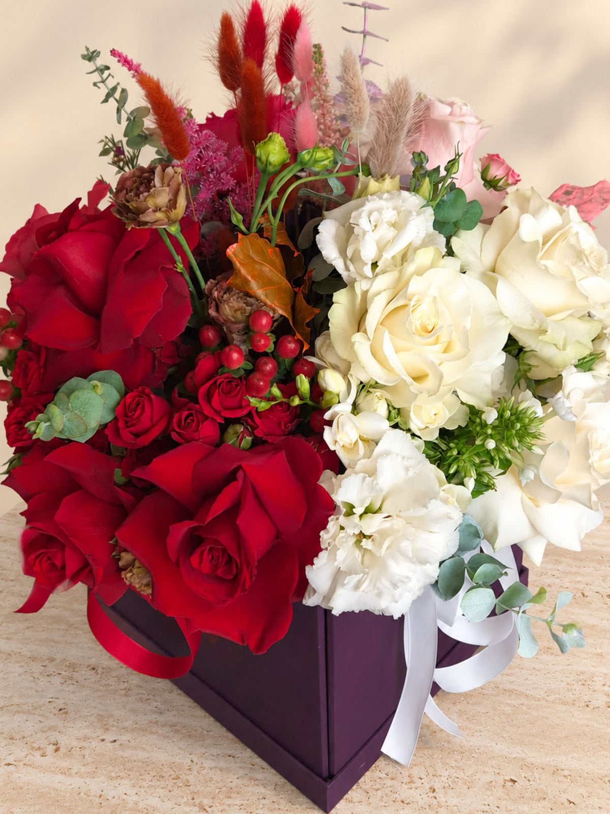 Set 4 cutii mix floral - Colectia One 4 Love