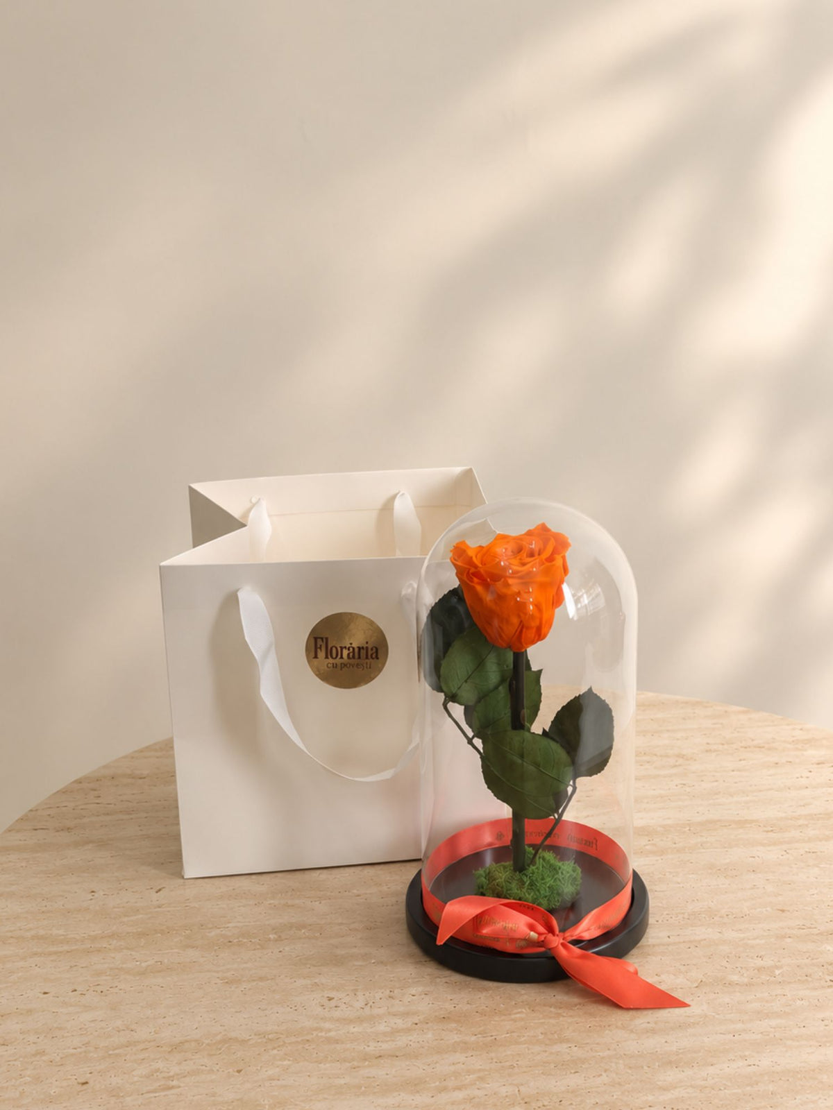 Trandafir Nemuritor Belle Rose Portocaliu