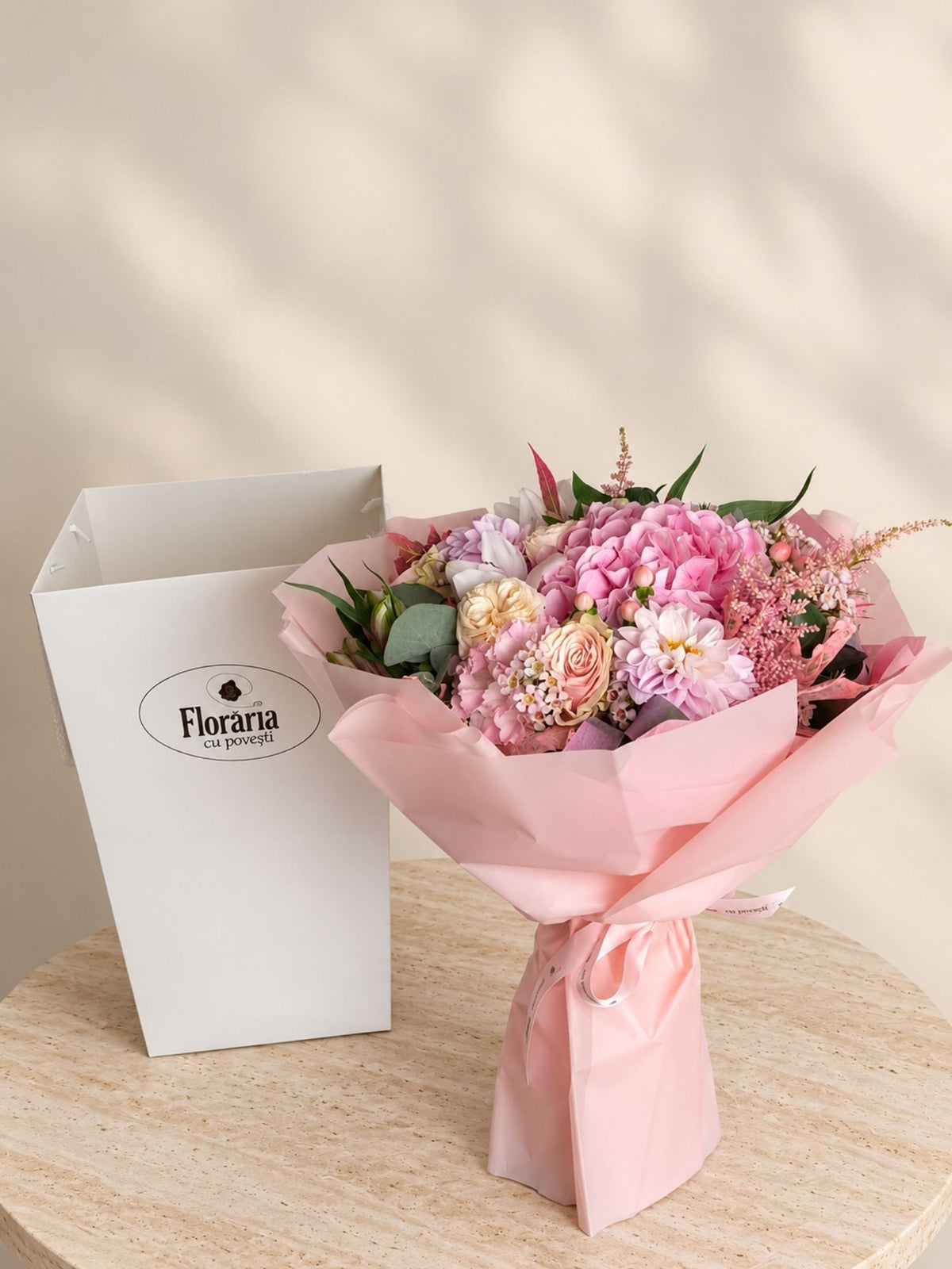 Buchet Pink Cloud - Floraria cu Povesti
