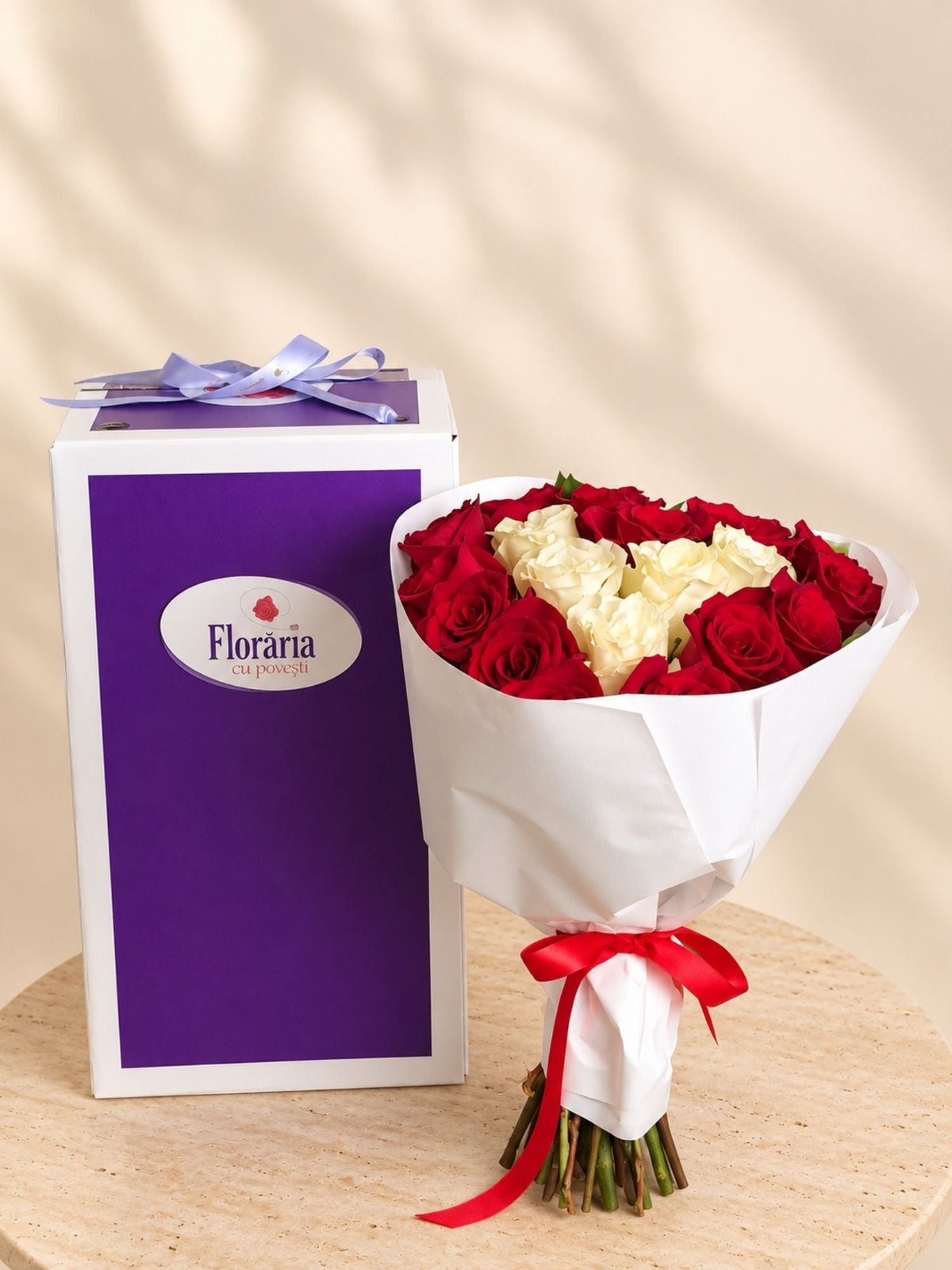 Inima din Trandafiri - Floraria cu Povesti