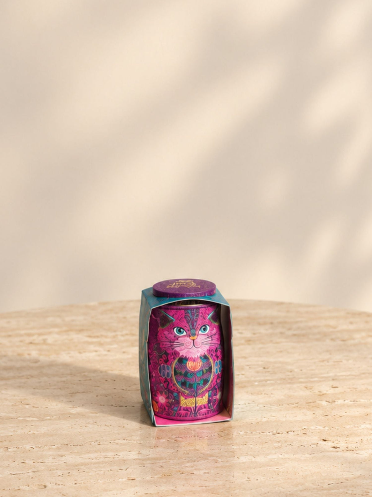 Trufe de ciocolata Monty Bojangles in cutie metalica Blue Pink