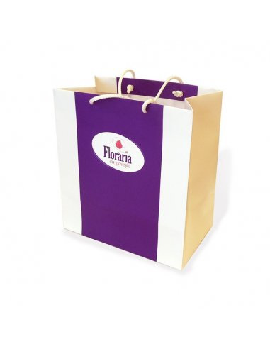 Aranjament 1 Martie cu crizanteme albe si gerbera