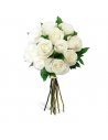 Buchet trandafiri albi