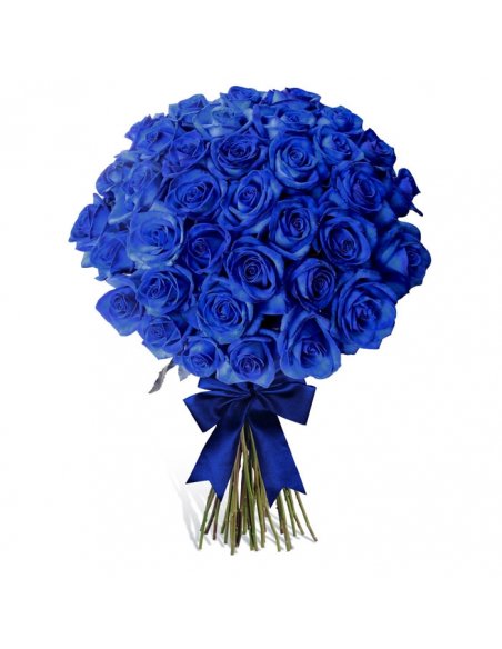 SPECIAL - Buchet 35 trandafiri albastri