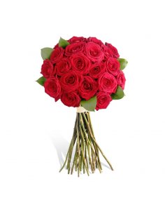 Buchet 19 trandafiri rosii