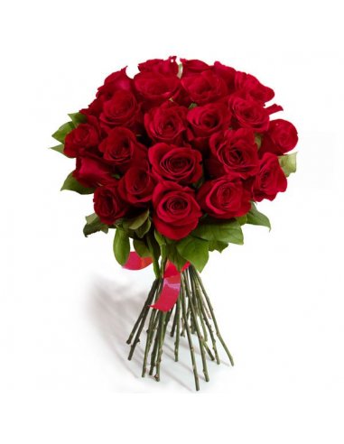 Colectia de Lux - Buchet 23 trandafiri rosii