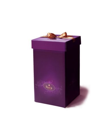 Colectia de Lux - Buchet trandafiri roz si orhidee imperiale grena