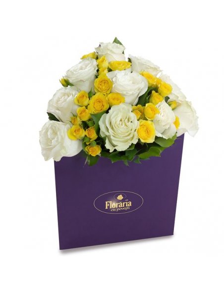 Colectia One 4 Love - Cutie cu trandafiri rosii