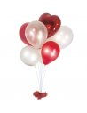 Set Baloane Albe si rosii