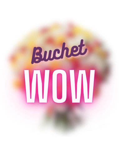 Buchet WOW surpriza