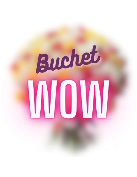 Buchet WOW surpriza