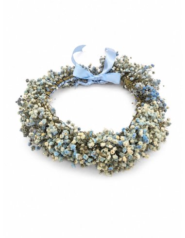 Coroniță bleu din gypsophila