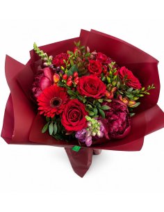 Buchet Velvet Red