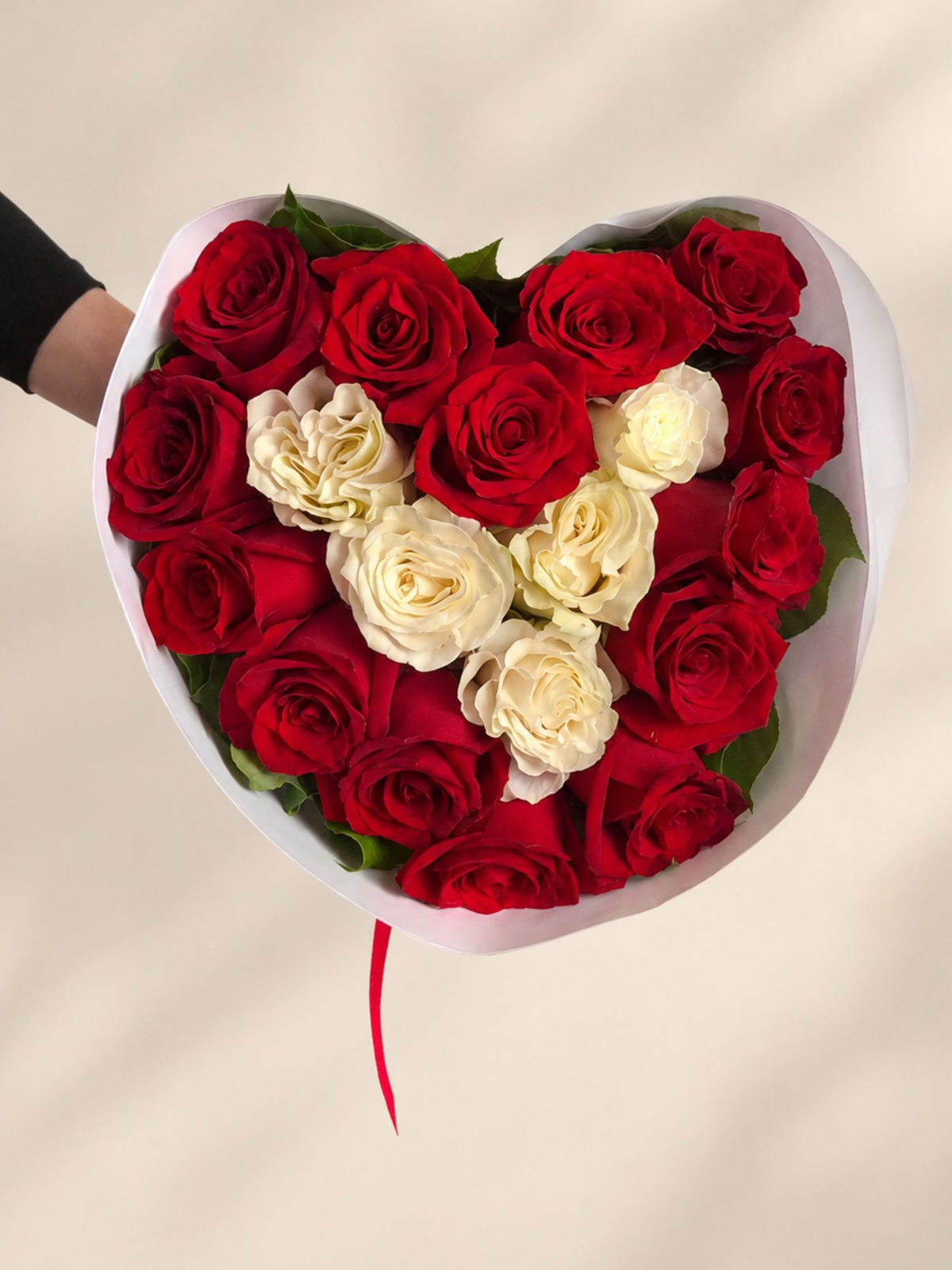 Buchet Inimă din Trandafiri - Le Coeur