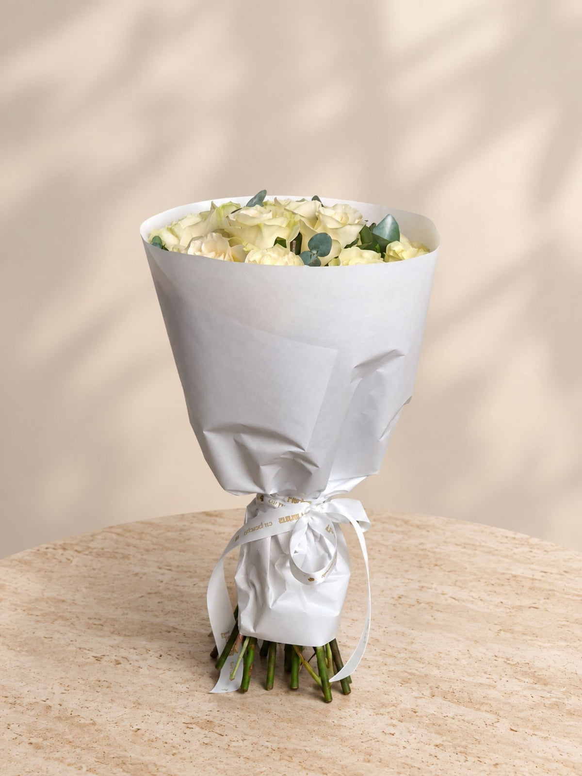 Buchet 11 Trandafiri Albi