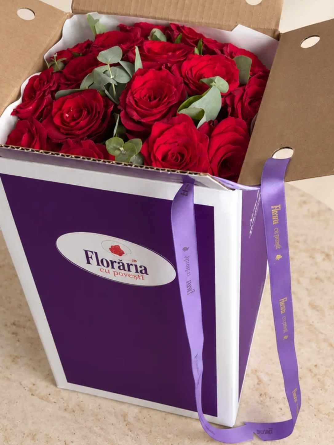 Buchet 19 Trandafiri Rosii