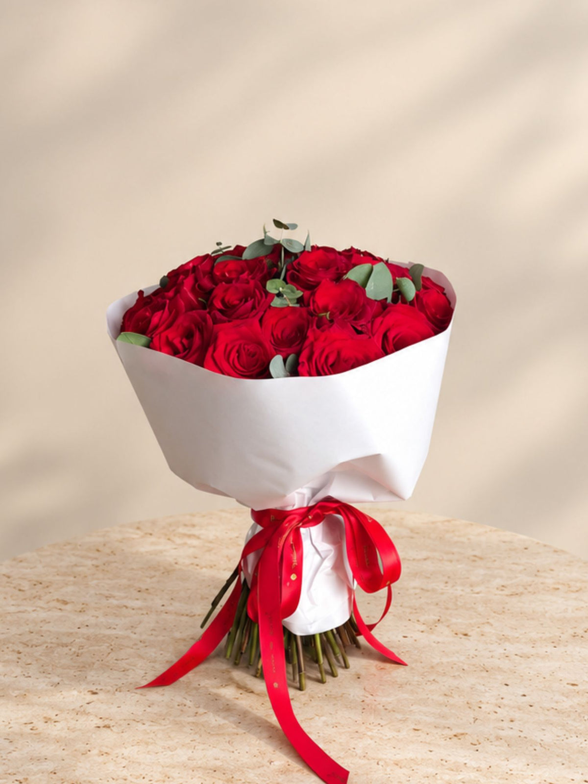 Buchet 21 trandafiri rosii