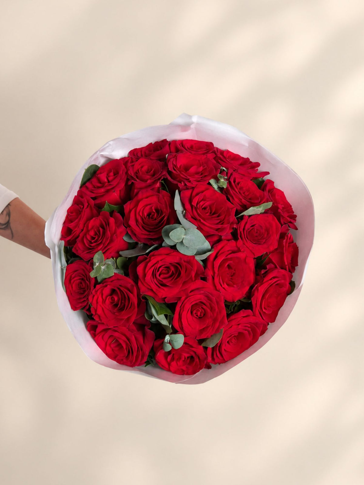 Buchet 25 Trandafiri Rosii