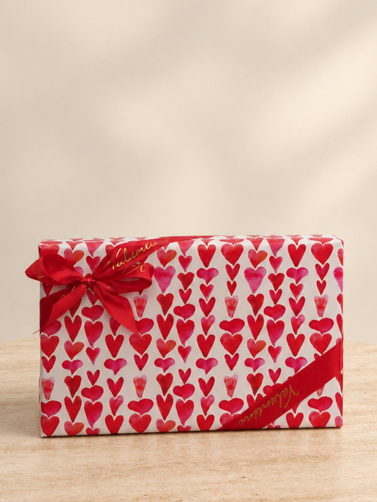 Red Hearts praline belgiene Valentino