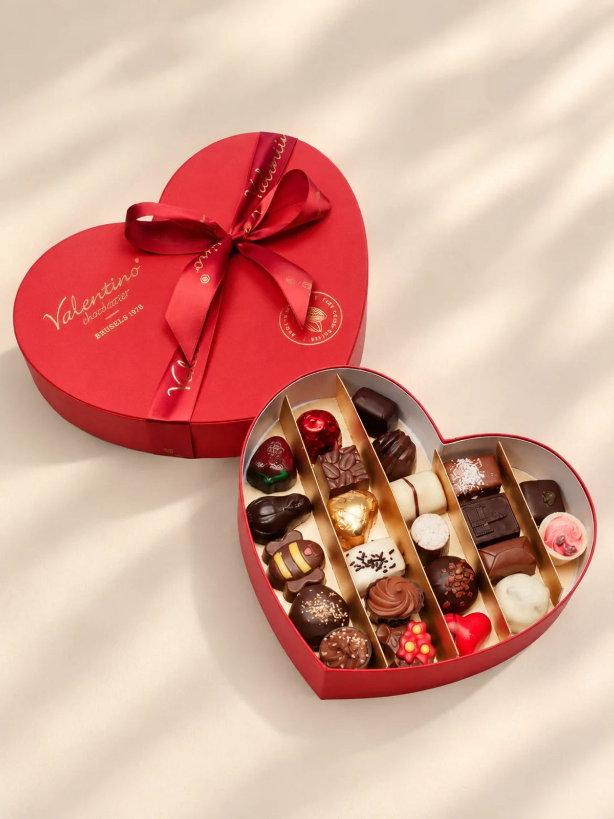 Praline Belgiene Valentino Inima