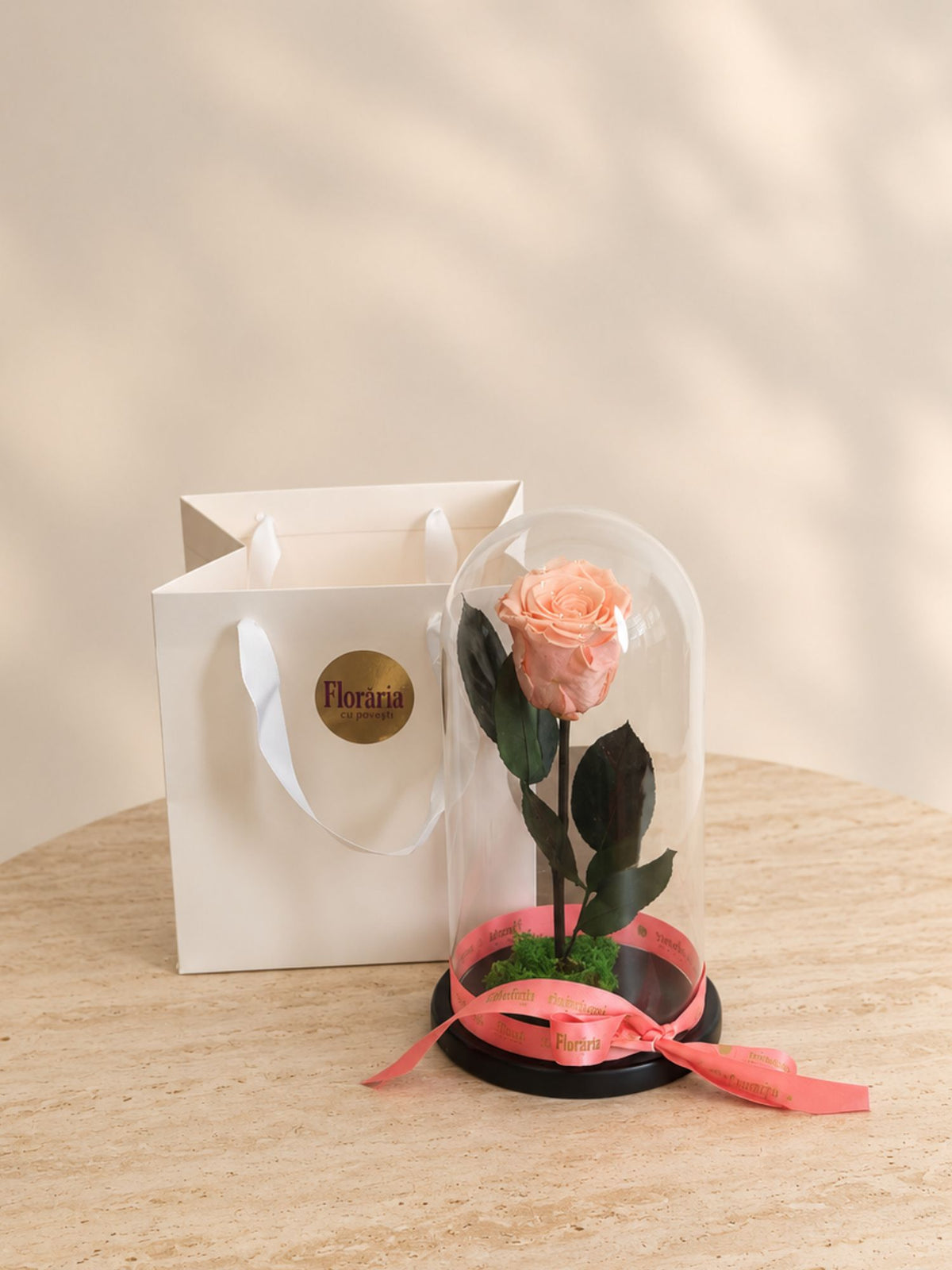 Trandafir Nemuritor Belle Rose Peach