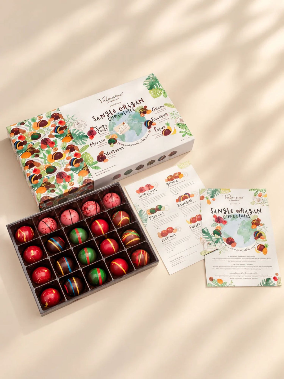 Praline belgiene Single Origin Chocolate