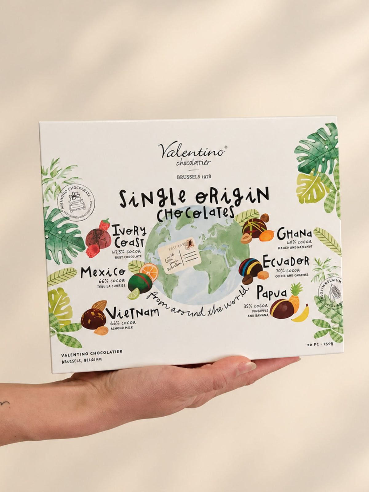 Praline belgiene Single Origin Chocolate