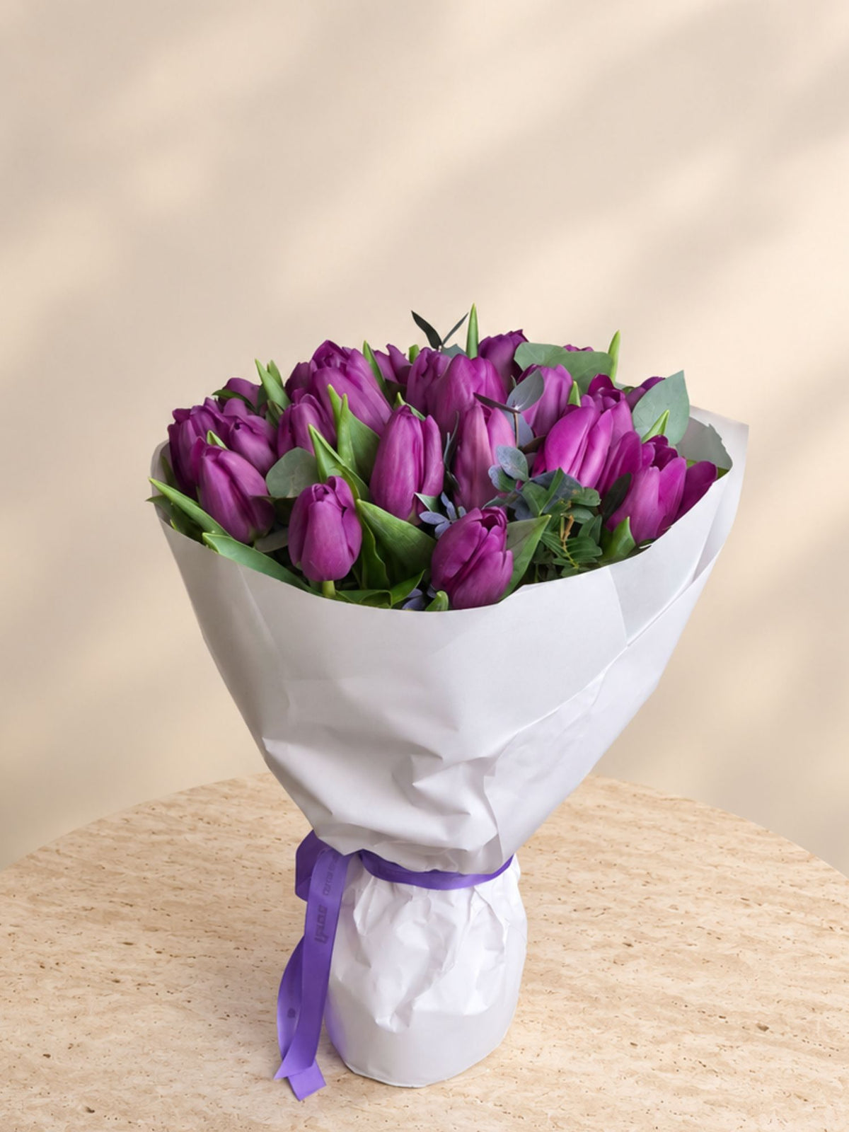 Buchet 25 lalele mov